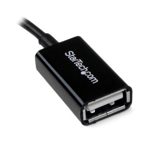 StarTech.com 5in Micro USB to USB OTG Host Adapter M/F