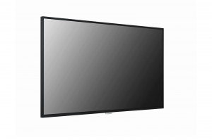 LG 43UH7J-H Signage Display Digital signage flat panel 109.2 cm (43") IPS Wi-Fi 700 cd/m² 4K Ultra HD Black Built-in processor Web OS 24/7