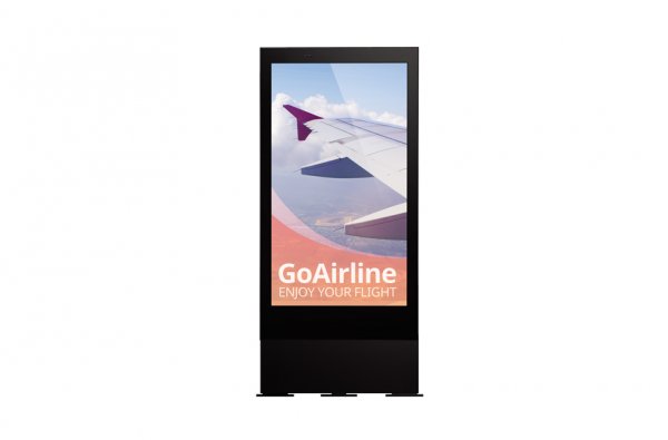 LG 75XE3C Signage Display Totem design 190.5 cm (75") 3000 cd/m² 4K Ultra HD Black
