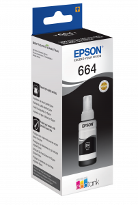 Epson 664 Ecotank Black ink bottle (70ml)