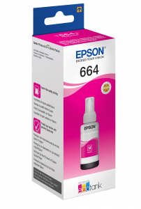 Epson 664 Ecotank Magenta ink bottle (70ml)