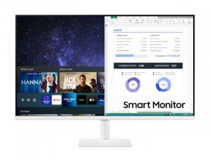 Samsung LS32AM501NU 81.3 cm (32″) 1920 x 1080 pixels Full HD White