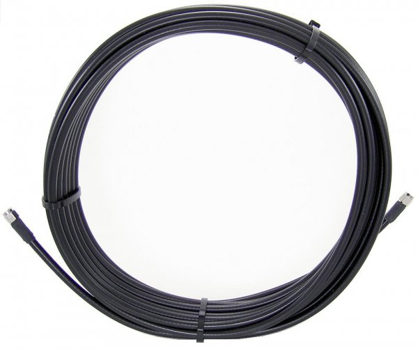 Cisco 22.5m LL LMR 240 coaxial cable 23 m TNC Male TNC Female Black