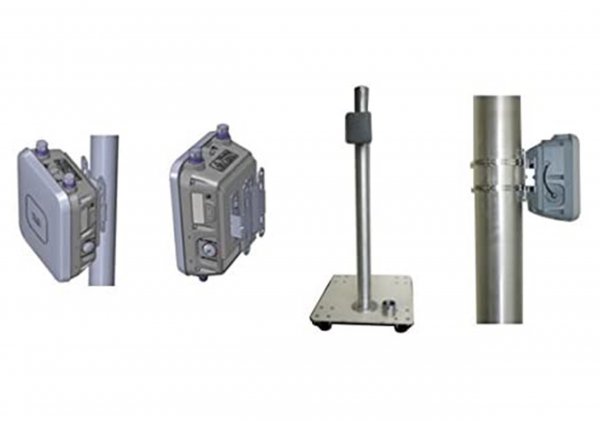 Cisco Aironet Outdoor Access Point Fixed Mount Kit, for Vertical Wall or Pole Mount, 90-Day Limited Hardware Warranty (AIR-ACC1530-PMK1=)