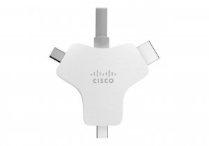 Cisco Multi-Head Cable, 4K, Compatible with Webex Room Series and Board Series Devices, 9 Metres, 90-Day Standard Hardware Warranty (CAB-HDMI-MUL4K-9M=)