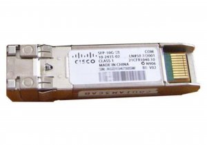 Cisco 10GBASE-SR S-Class SFP Module for 10 Gigabit Ethernet Deployments, Hot Swappable, 5-Year Standard Warranty (SFP-10G-SR-S=)