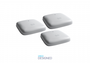 Cisco Business 240AC 802.11ac 4x4 Wave 2 Access Point 2 GbE Ports - Ceiling Mount - 3 Pack Bundle, Limited Lifetime Protection (3-CBW240AC-E)
