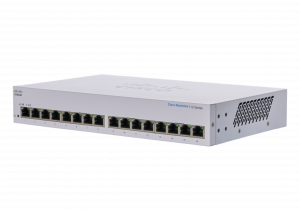 Cisco Business CBS110-16T-D Unmanaged Switch | 16 Port GE | Limited Lifetime Protection (CBS110-16T-D)