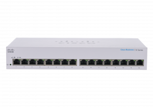 Cisco Business CBS110-16T-D Unmanaged Switch | 16 Port GE | Limited Lifetime Protection (CBS110-16T-D)