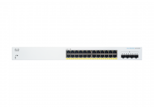Cisco Business CBS220-24FP-4X Smart Switch | 24 Port GE | Full PoE | 4x10G SFP+ | 3-Year Limited Hardware Warranty (CBS220-24FP-4X-UK)