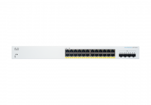 Cisco Business CBS220-24P-4X Smart Switch | 24 Port GE | PoE | 4x10G SFP+ | 3-Year Limited Hardware Warranty (CBS220-24P-4X-UK)