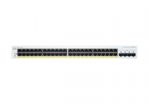 Cisco Business CBS220-48P-4G Smart Switch | 48 Port GE | PoE | 4x1G SFP | 3-Year Limited Hardware Warranty (CBS220-48P-4G-UK)