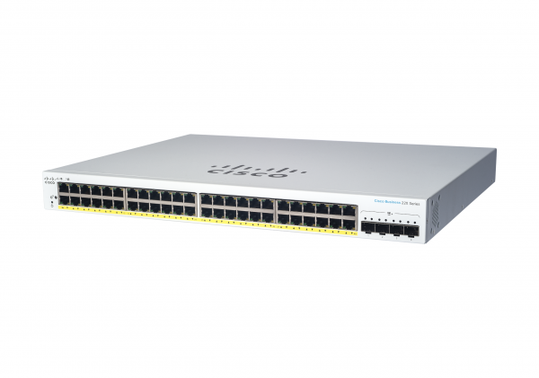 Cisco Business CBS220-48T-4G Smart Switch | 48 Port GE | 4x1G SFP | 3-Year Limited Hardware Warranty (CBS220-48T-4G-UK)