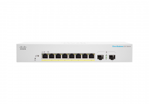 Cisco Business CBS220-8P-E-2G Smart Switch | 8 Port GE | PoE | 2x1G SFP | 3-Year Limited Hardware Warranty (CBS220-8P-E-2G-UK)