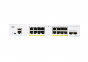 Cisco Business CBS250-16P-2G Smart Switch | 16 Port GE | PoE | 2x1G SFP | Limited Lifetime Protection (CBS250-16P-2G)