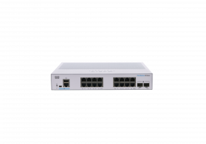 Cisco Business CBS250-16T-2G Smart Switch | 16 Port GE | 2x1G SFP | Limited Lifetime Protection (CBS250-16T-2G)