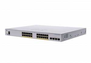 Cisco Business CBS250-24FP-4X Smart Switch | 24 Port GE | Full PoE | 4x10G SFP+ | Limited Lifetime Protection (CBS250-24FP-4X)