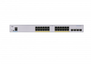 Cisco Business CBS250-24P-4G Smart Switch | 24 Port GE | PoE | 4x1G SFP | Limited Lifetime Protection (CBS250-24P-4G)