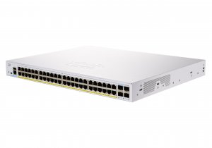Cisco Business CBS250-48PP-4G Smart Switch | 48 Port GE | Partial PoE | 4x1G SFP | Limited Lifetime Protection (CBS250-48PP-4G)