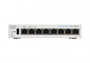 Cisco Business CBS250-8T-D Smart Switch | 8 Port GE | Desktop | Limited Lifetime Hardware Warranty (CBS250-8T-D-UK)