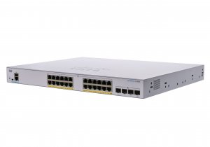 Cisco Business CBS350-24FP-4X Managed Switch | 24 Port GE | Full PoE | 4x10G SFP+ | Limited Lifetime Protection (CBS350-24FP-4X)