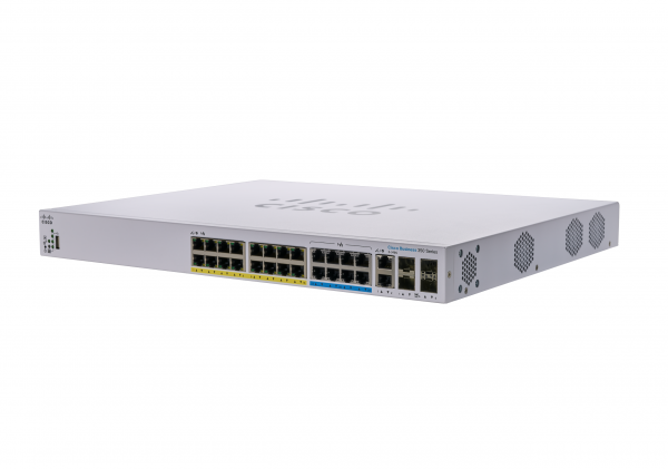 Cisco Business CBS350-24NGP-4X Managed Switch | 8 Port 5GE | 16 Port GE | PoE | 2x10G Combo | 2x10G SFP+ | Limited Lifetime Hardware Warranty (CBS350-24NGP-4X-UK)