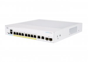 Cisco Business CBS350-8FP-2G Managed Switch | 8 Port GE | Full PoE | 2x1G Combo | Limited Lifetime Protection (CBS350-8FP-2G)