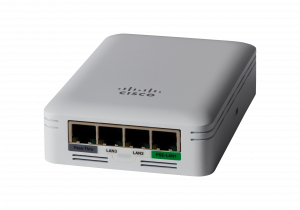 Cisco Business 145AC 802.11ac 2x2 Wave 2 Access Point 4 GbE Ports One PoE - Wall Plate, Limited Lifetime Protection (CBW145AC-E)