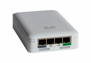 Cisco Business 145AC 802.11ac 2x2 Wave 2 Access Point 4 GbE Ports One PoE - Wall Plate, Limited Lifetime Protection (CBW145AC-E)