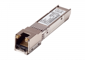 Cisco MGBT1 SFP Transceiver | Gigabit Ethernet (GbE) 1000BASE-T Mini-GBIC (MGBT1)
