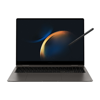 Samsung Galaxy Book3 360 Enterprise Edition Laptop 40.6 cm (16") Touchscreen WQXGA+ Intel® Core™ i5 i5-1340P 16 GB LPDDR5-SDRAM 512 GB SSD Wi-Fi 6E (802.11ax) Windows 11 Pro Graphite