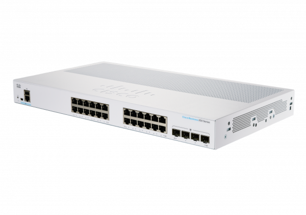 Cisco Business CBS250-24T-4G Smart Switch | 24 Port GE | 4x1G SFP | Limited Lifetime Protection (CBS250-24T-4G)