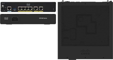 Cisco GE VDSL2/ADSL2+ OVER POTS NON-US 4G LTE / HSPA+ wired router Gigabit Ethernet Black