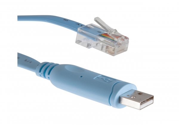 Cisco Micro USB to RJ-45 Console Cable Adapter for 1101 and 1109 Integrated Service Routers, 90-Day Limited Warranty (CAB-CON-USBRJ45=)