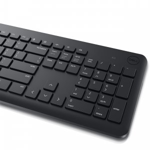 DELL KM3322W keyboard Mouse included RF Wireless QWERTY UK International Black