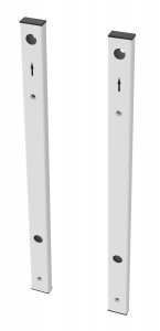 Peerless ACC-FLIP65 multimedia cart accessory White Mounting kit