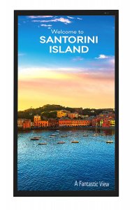 Peerless EWP-49XE4F signage display mount 124.5 cm (49") Black