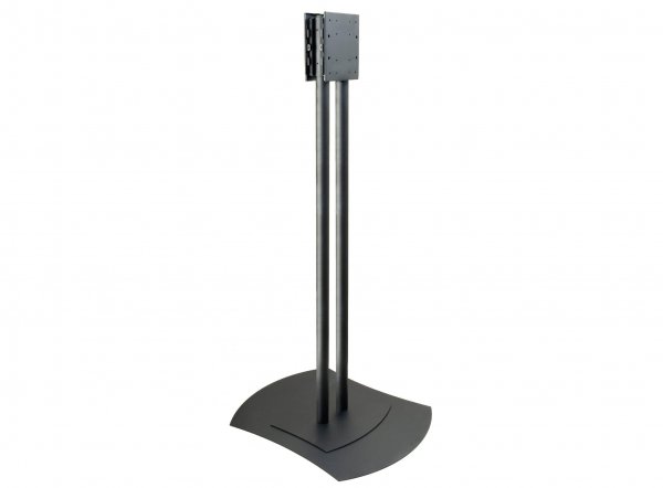 Peerless FPZ-600 multimedia cart/stand Black Flat panel Multimedia stand