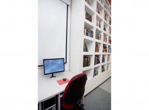 Peerless LCT100S monitor mount / stand 96.5 cm (38") Black Desk
