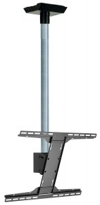 Peerless MOD-FPSKIT200-CPF signage display mount 190.5 cm (75″) Black, Chrome