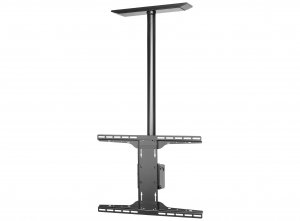 Peerless PLCM-UNL-CP signage display mount 190.5 cm (75″) Black