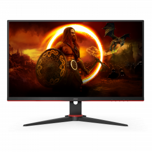 AOC G2 24G2SPAE/BK LED display 60.5 cm (23.8") 1920 x 1080 pixels Full HD Black, Red