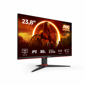 AOC G2 24G2SPAE/BK LED display 60.5 cm (23.8") 1920 x 1080 pixels Full HD Black, Red