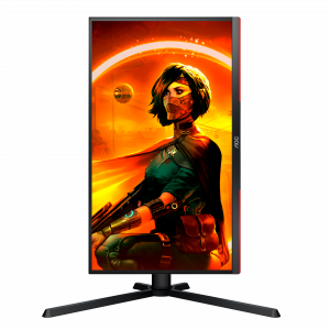 AOC G3 25G3ZM/BK computer monitor 62.2 cm (24.5") 1920 x 1080 pixels Full HD Black, Red