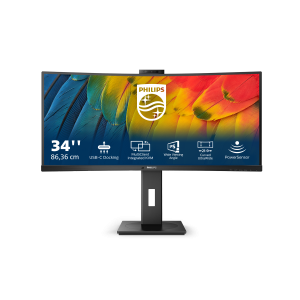 Philips 5000 series 34B1U5600CH/00 LED display 86.4 cm (34") 3440 x 1440 pixels Wide Quad HD LCD Black