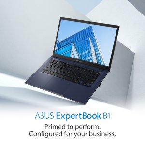 ASUS ExpertBook B1 B1402CBA-EBI5X Laptop 35.6 cm (14") Full HD Intel® Core™ i5 i5-1235U 8 GB DDR4-SDRAM 256 GB SSD Wi-Fi 6E (802.11ax) Windows 11 Pro Black