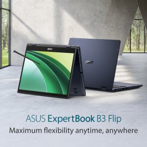 ASUS ExpertBook B3 Flip B3402FEA-ECI582XA Hybrid (2-in-1) 35.6 cm (14") Touchscreen Full HD Intel® Core™ i5 i5-1135G7 8 GB DDR4-SDRAM 256 GB SSD Wi-Fi 6 (802.11ax) Windows 11 Pro Education Black