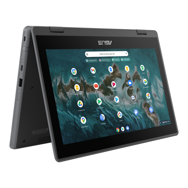 ASUS Chromebook Flip CR1 CR1100FKA-BP0166-3Y 29.5 cm (11.6") Touchscreen HD Intel® Celeron® N N4500 4 GB LPDDR4x-SDRAM 64 GB eMMC Wi-Fi 6 (802.11ax) ChromeOS Grey