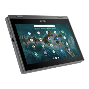 ASUS Chromebook Flip CR1 CR1100FKA-BP0166-3Y 29.5 cm (11.6") Touchscreen HD Intel® Celeron® N N4500 4 GB LPDDR4x-SDRAM 64 GB eMMC Wi-Fi 6 (802.11ax) ChromeOS Grey
