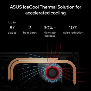 ASUS VivoBook 16X M1603QA-MB221W Laptop 40.6 cm (16") WUXGA AMD Ryzen™ 5 5600H 8 GB DDR4-SDRAM 256 GB SSD Wi-Fi 6 (802.11ax) Windows 11 Home in S mode Silver